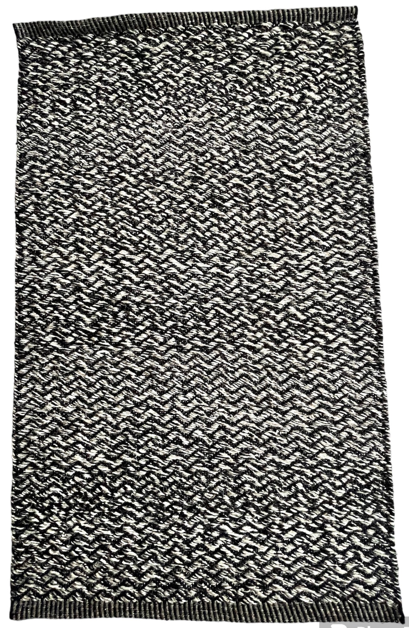 Handmade Chevron stripe wool Rug