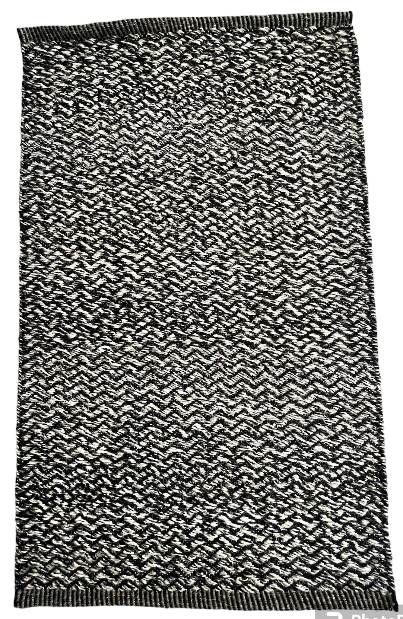 Handmade Chevron stripe wool Rug