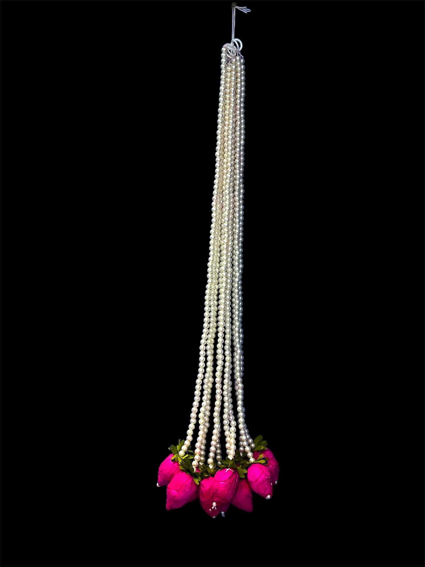 Lotus beads Hanging Decoration for Weddings and Festive Occasions. Set of 2
