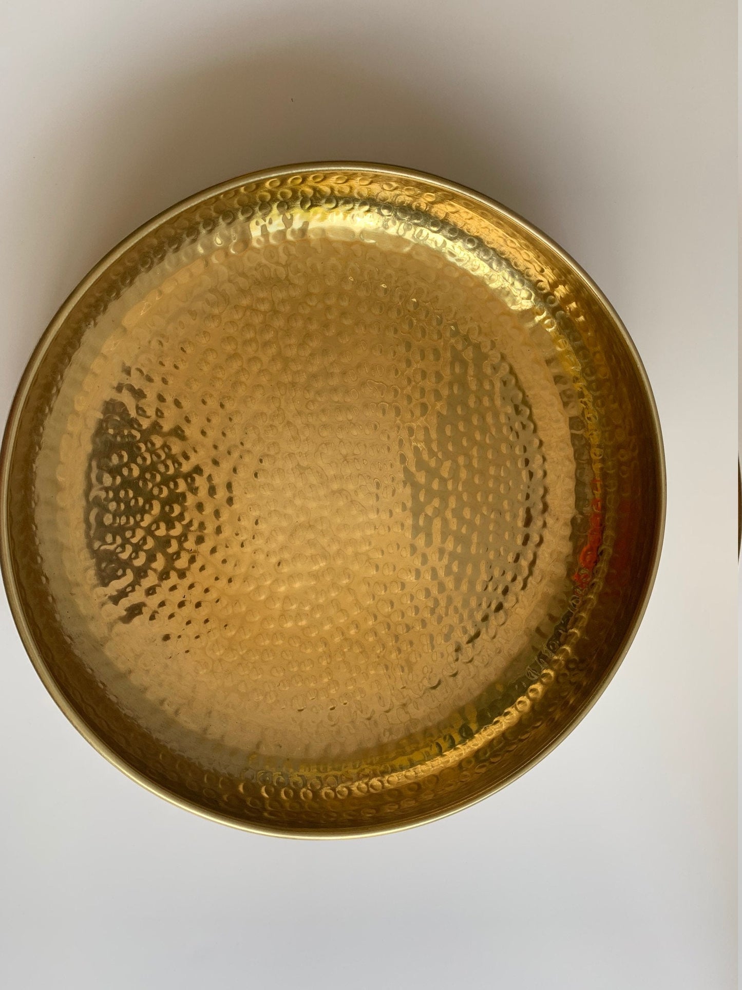 Hammered effect decorative bowl (Urli)