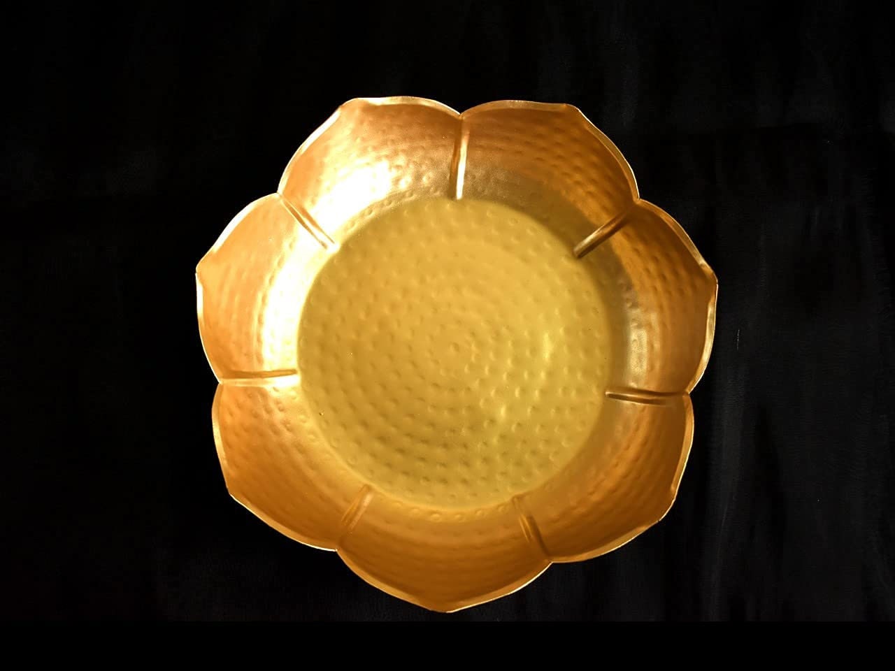 Lotus Shape Decorative Bowl (Urli) Set of 3 (10, 12, and 14 inches)