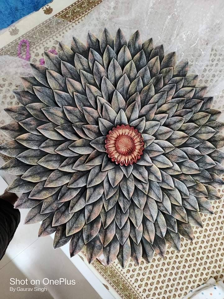 Daisy 3d Wall Sculpture Hanging Art Sculpture