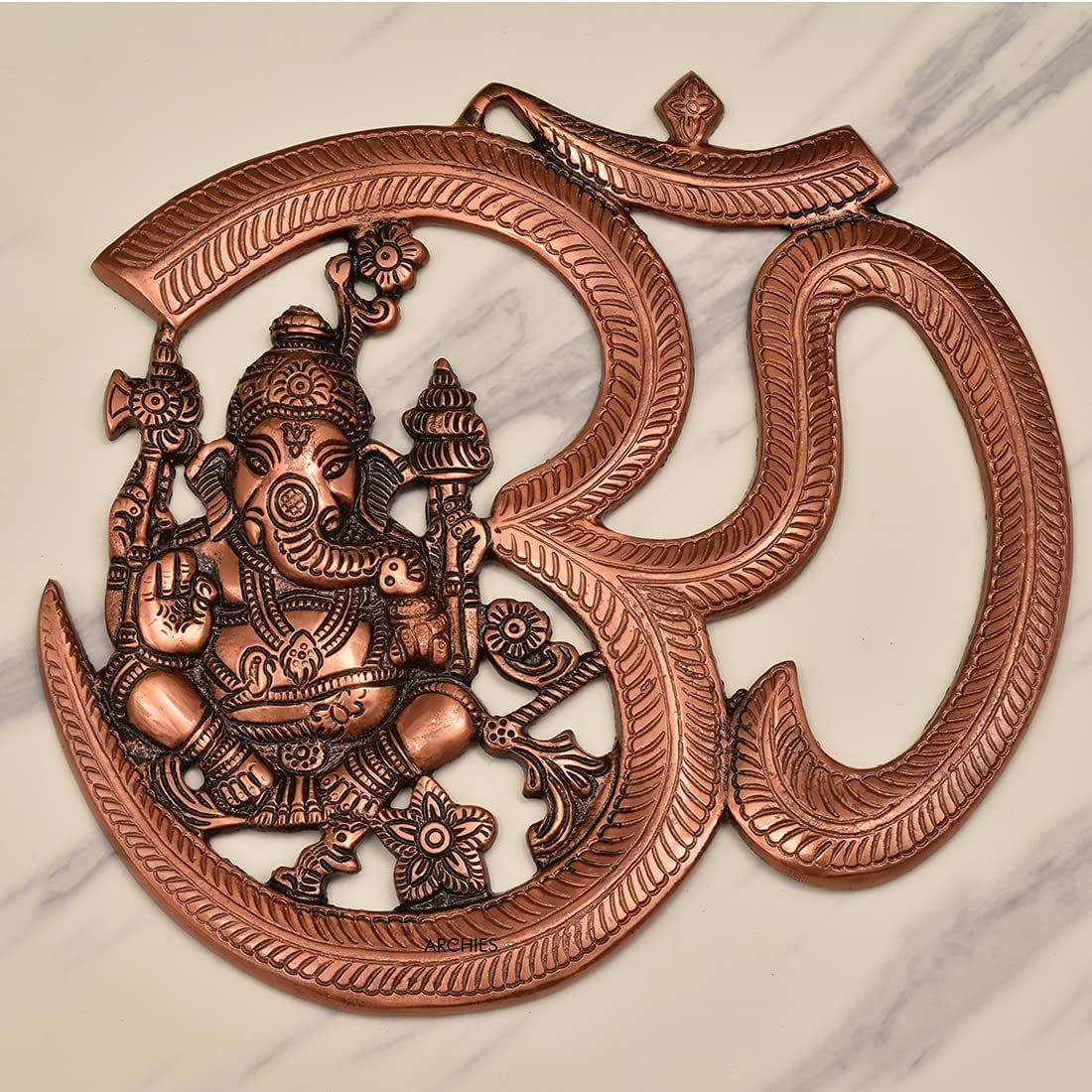 Om Ganesha Idol Door Entry Wall Hanging – ElementsByAnupa