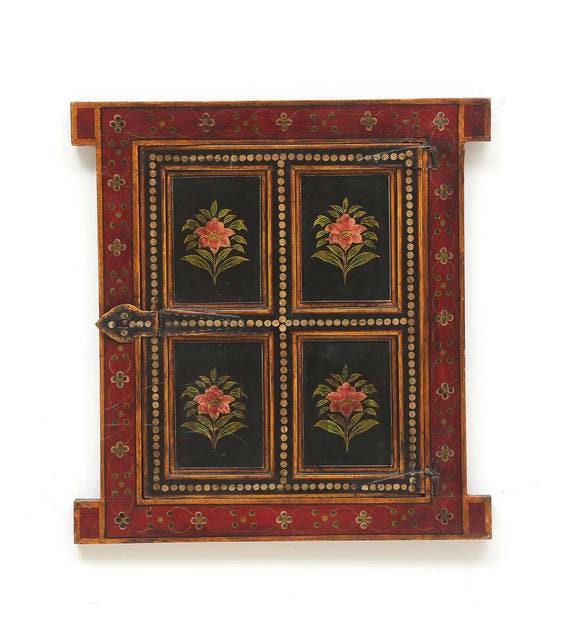 Wooden antique traditional Jharokha (Fake Window)