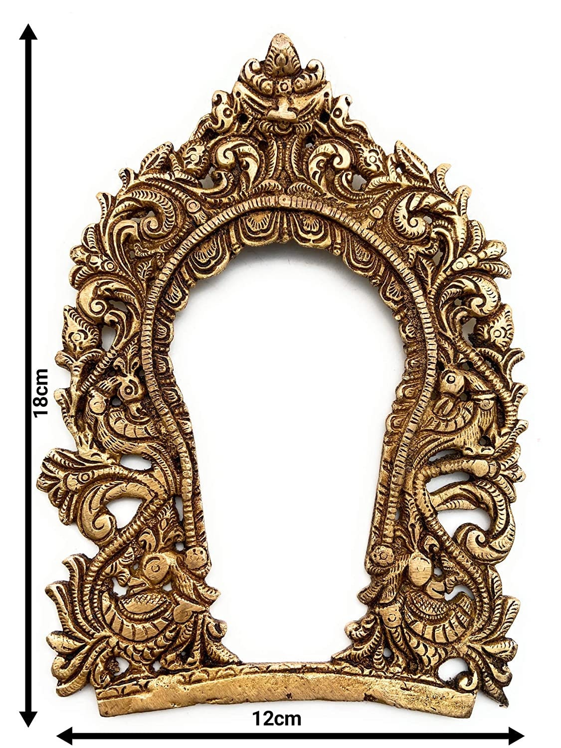Brass Arch Prabhavali Frame for Home