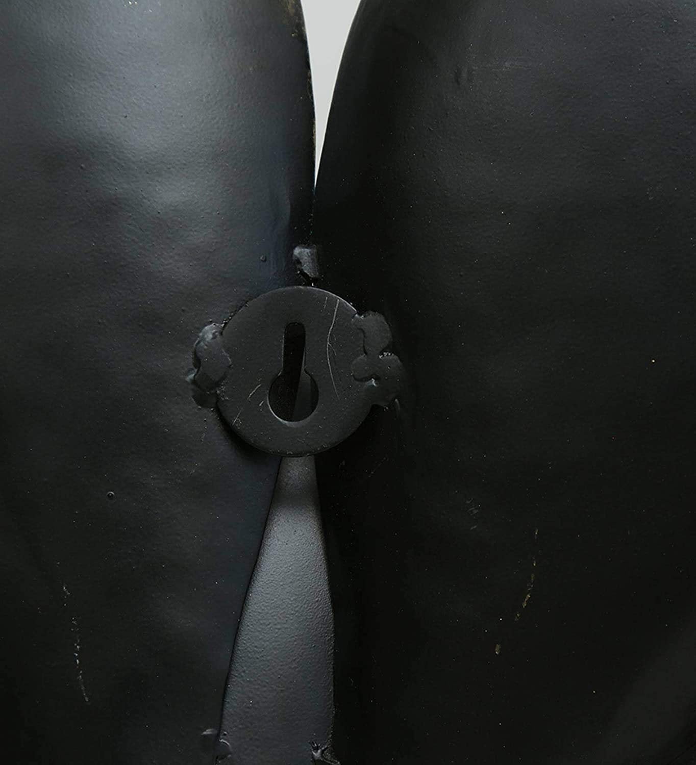 Blue Metal Flower Wall Hanging Art