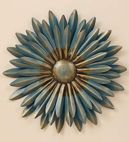 Orchid Flower Metal Wall Hanging Art