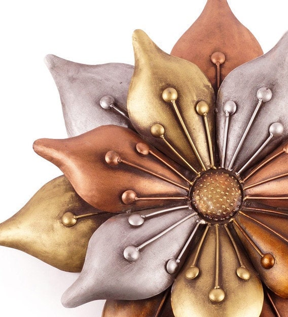 Decorative Flower 3d Wall Sculpture Hanging Art Sculpture