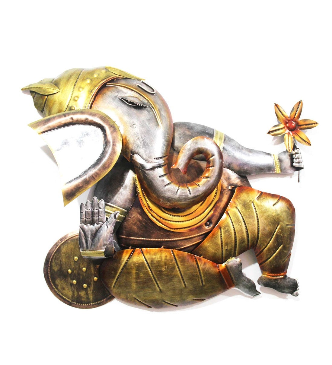 Lord Ganesha Wall Hanging Art Sculpture