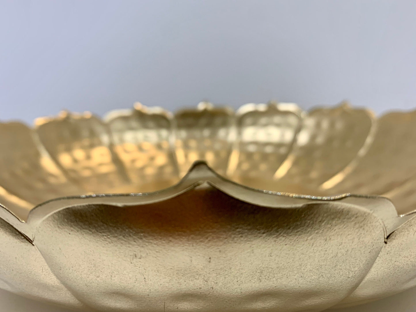 Lotus Shape Decorative Bowl (Urli) Set of 3 (10, 12, and 14 inches)