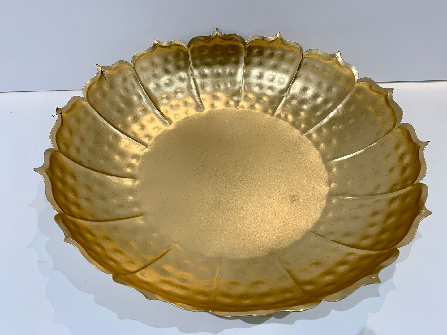 Lotus Shape Decorative Bowl (Urli) Set of 3 (10, 12, and 14 inches)