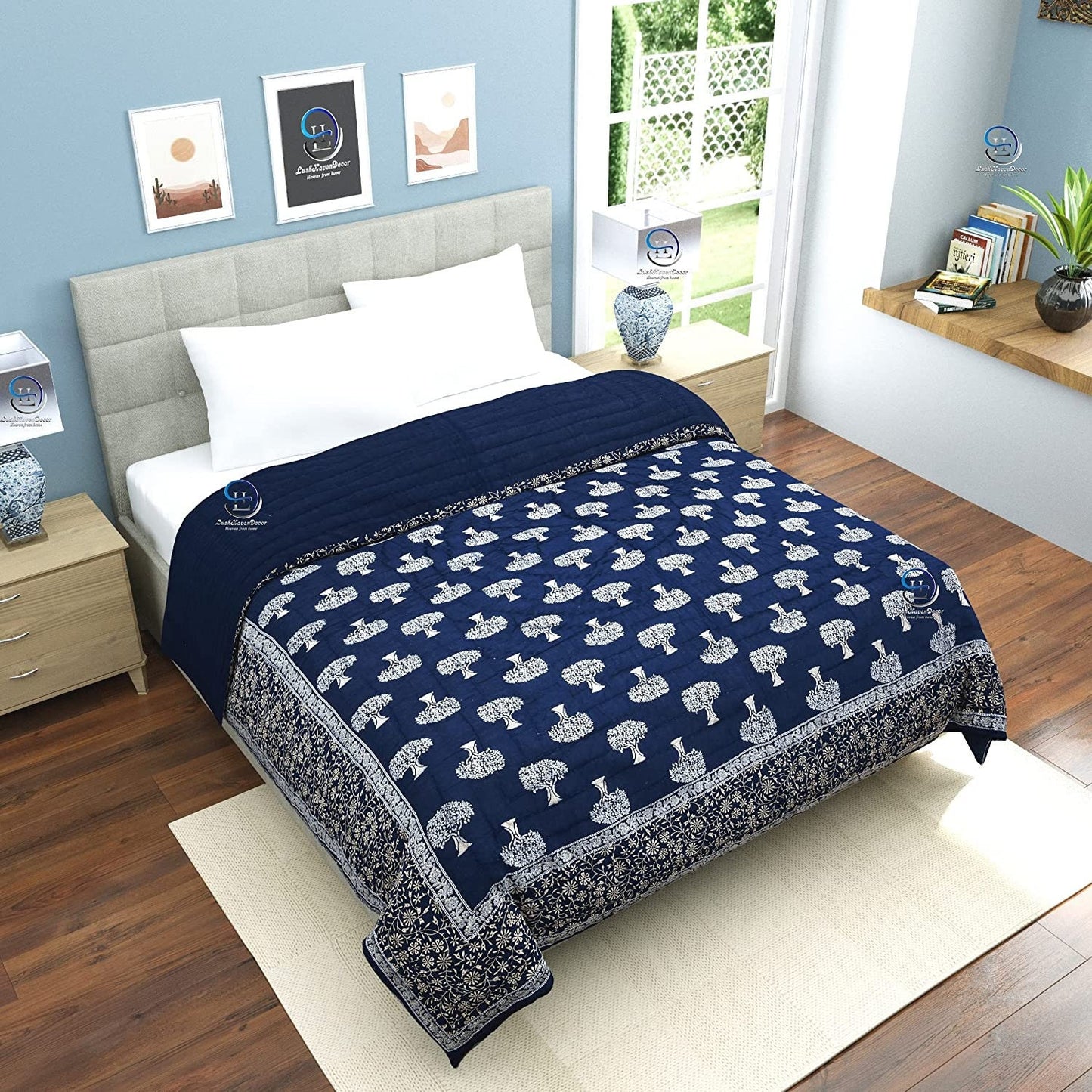 Luxury Handstitched Rajasthani Quilt