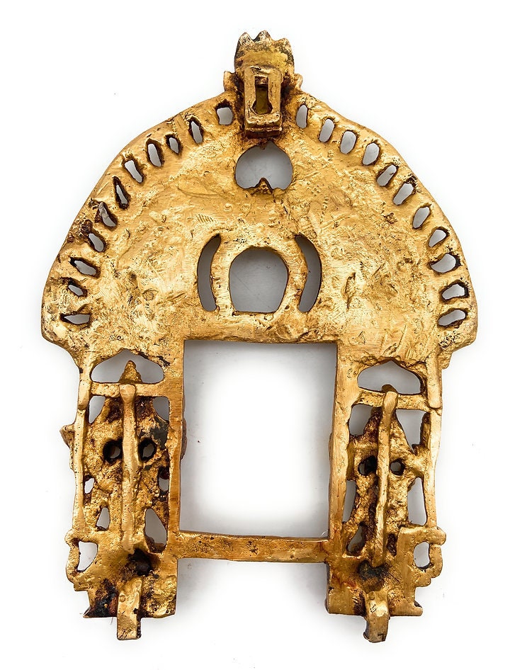 Brass Arch Prabhavali Frame for Home