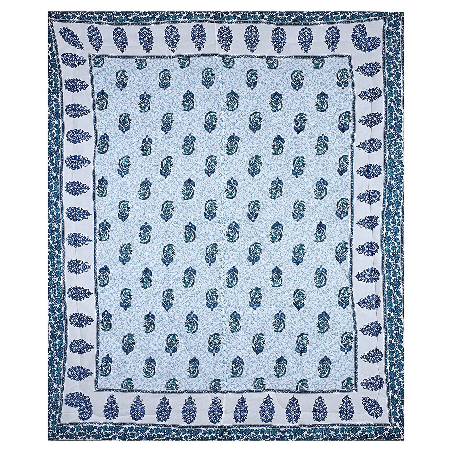 Luxury handstitched traditional rajasthani quilt