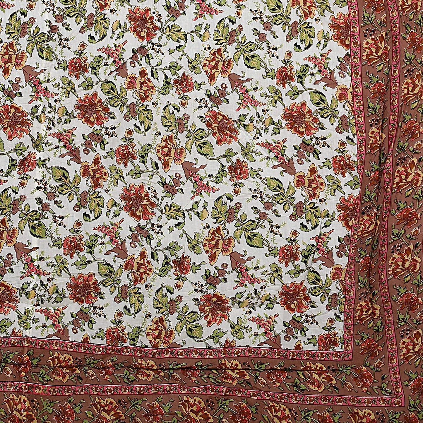 Luxury handstitched traditional rajasthani quilt