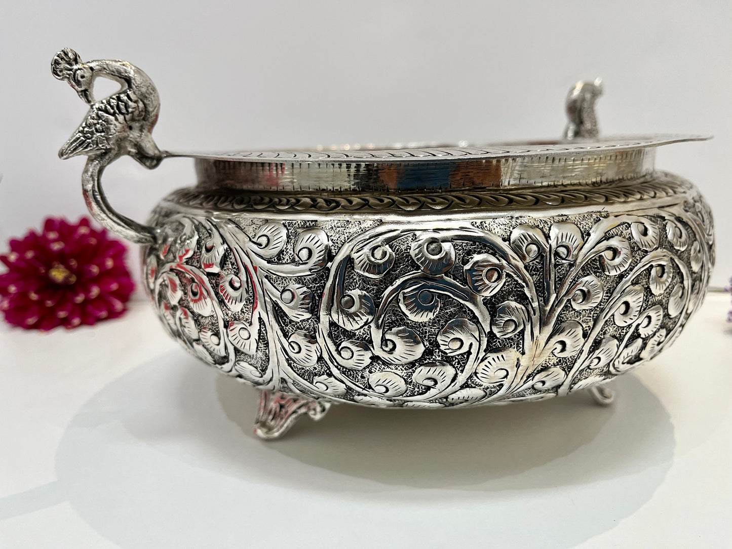 German Silver Decorative Urli