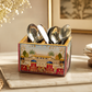 Hand painted Rajasthani Wooden Napkin Holder.