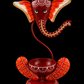 Ganesha Glow – Hand-Painted Decorative Tealight Holder
