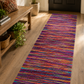 Vibrance Collection Chenile Stripe rug 60x120 cm.