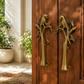 Handcrafted Brass Bird Branch Door Handles