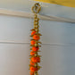 Handmade colourful Hanging Decoration for Weddings and Festive Occasions. Set of 2