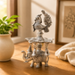 German Silver Peacock Diya