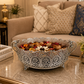 Royal Heritage German Silver Urli Bowl – Handcrafted Floral Centerpiece for Luxury Home Styling