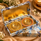 Diwali diya gift box. Set of 2 diya in a box.