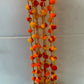 Handmade colourful Hanging Decoration for Weddings and Festive Occasions. Set of 2