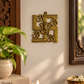 Divine Ganesha & Om Wall Hanging – Antique Gold Auspicious Décor