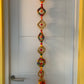 Handmade colourful Hanging Decoration for Weddings and Festive Occasions. Set of 2