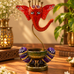 Ganesha Glow – Hand-Painted Decorative Tealight Holder