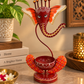 Ganesha Glow – Hand-Painted Decorative Tealight Holder
