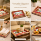 Hand painted Rajasthani Wooden Napkin Holder.