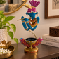 Melody of Krishna – Hand-Painted Decorative Tealight Holder