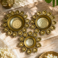 Artisan Brass Floating Diya Centerpiece