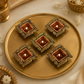 Handcrafted Terracotta Diya Set of 5 – Antique Finish Decorative Oil Lamps for Diwali & Home Décor