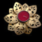 Lotus leaf Diwali diya in a gift box.