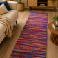 Vibrance Collection Chenile Stripe rug 60x120 cm.