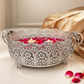 Royal Heritage German Silver Urli Bowl – Handcrafted Floral Centerpiece for Luxury Home Styling