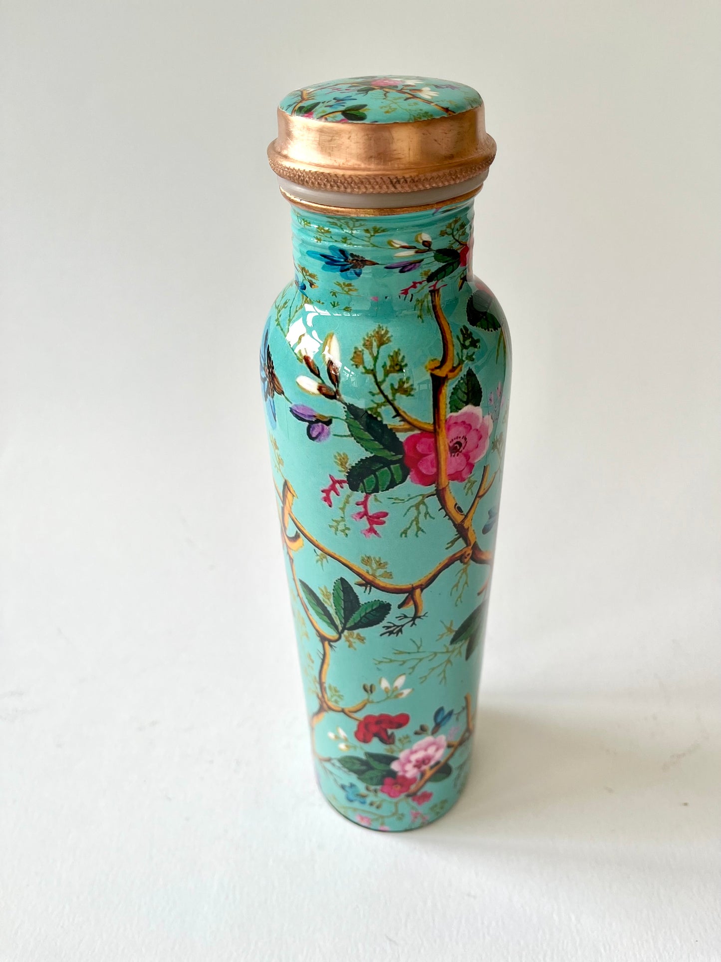 Handcrafted beautiful Copper water bottle.