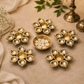 Festive Gold Urli Centerpiece.