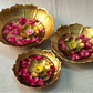 Lotus Shape Decorative Bowl (Urli) Set of 3 (10, 12, and 14 inches)