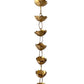 Hanging Urli set. Indian home/ Diwali decor/ Metal Planter