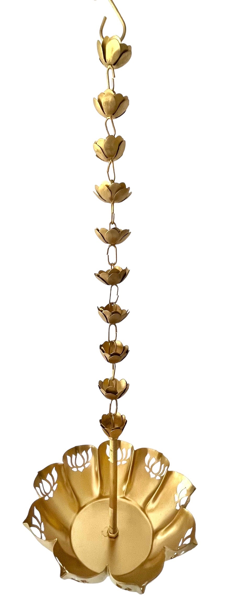 Hanging Urli set. Indian home/ Diwali decor/ Metal Planter