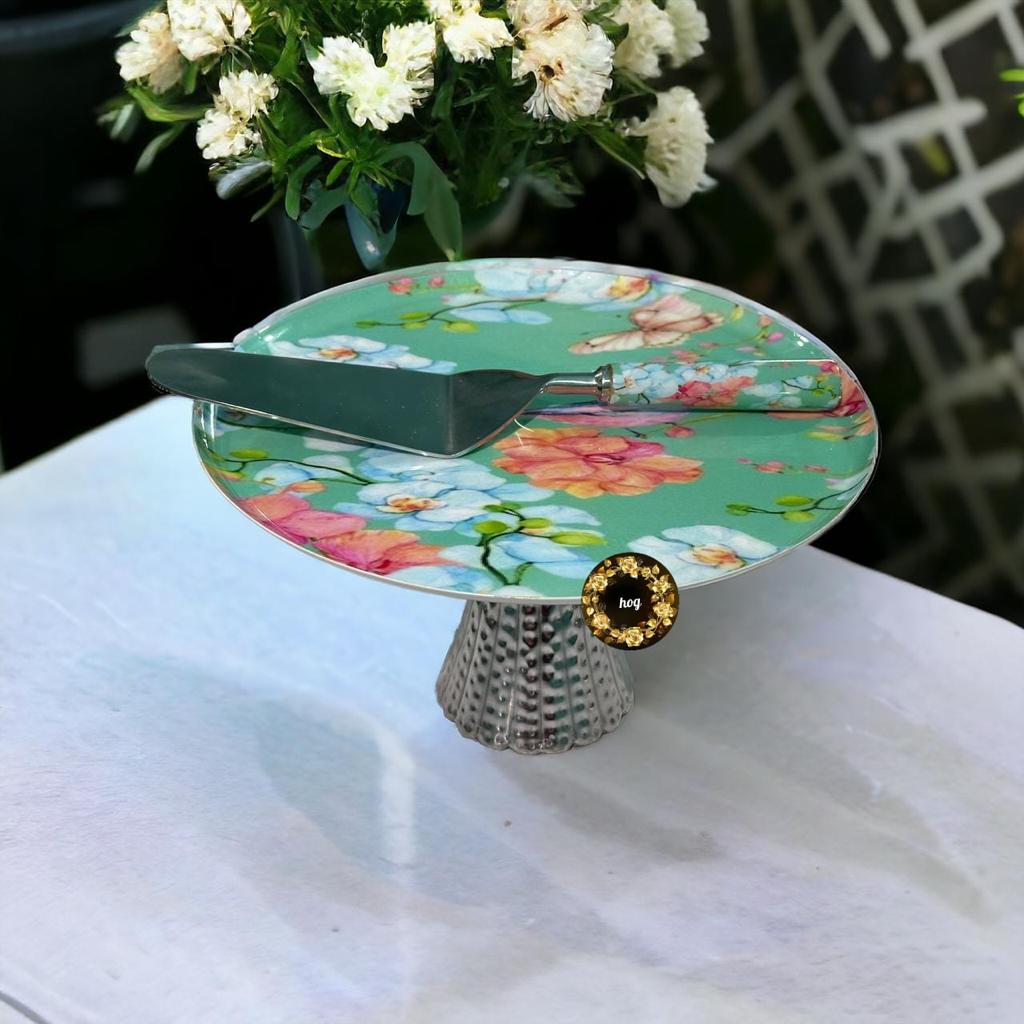 Floral printed Cake stand