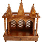 Handcrafted wooden temple. Indian temple, Mandir, Pooja room, religious.