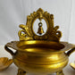 Meera brass urli (decorative bowl). Festive vibe/Indian decor/Diwali/ Indian home/Brass decoratives.