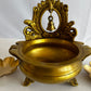 Meera brass urli (decorative bowl). Festive vibe/Indian decor/Diwali/ Indian home/Brass decoratives.