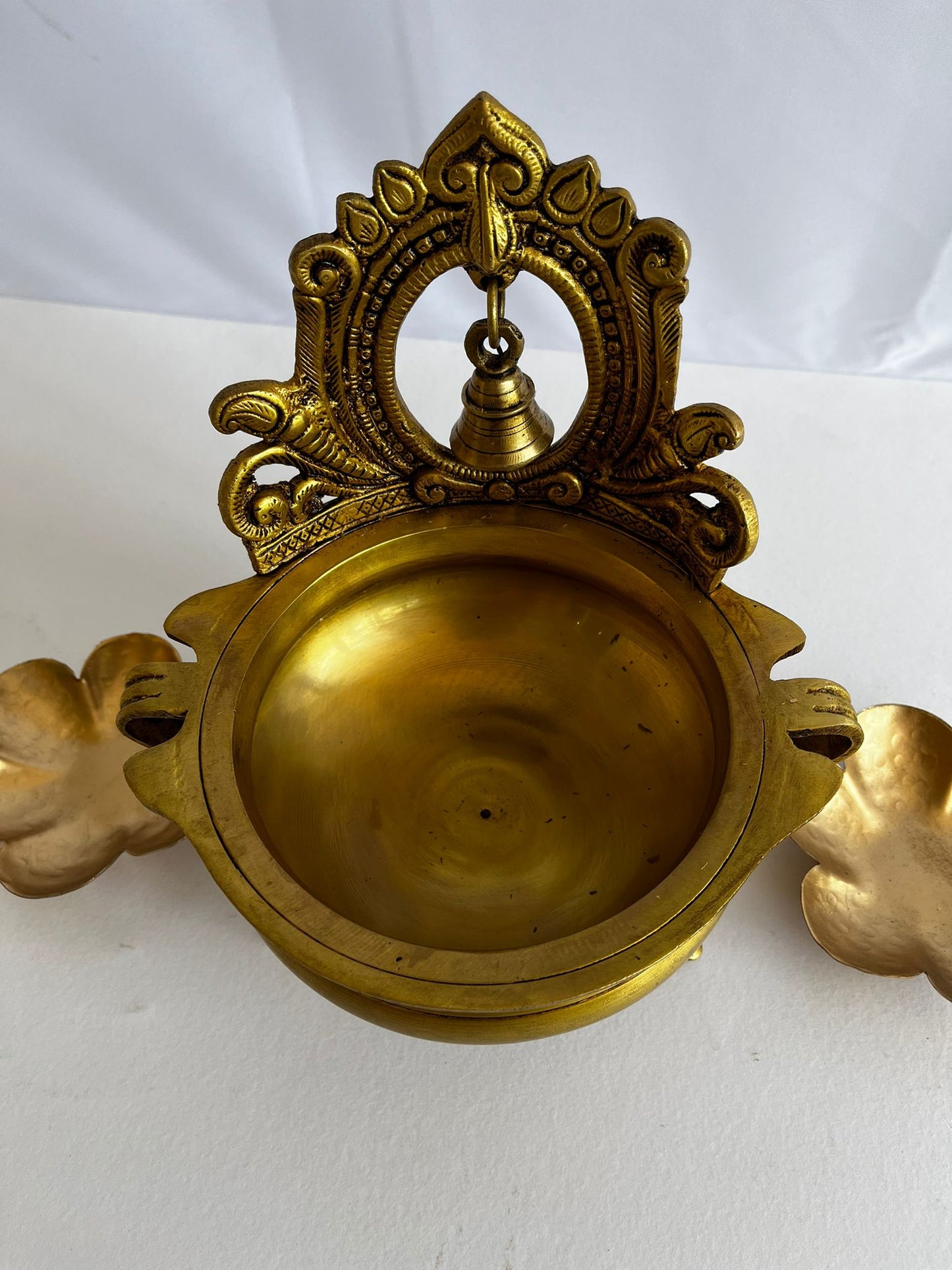 Meera brass urli (decorative bowl). Festive vibe/Indian decor/Diwali/ Indian home/Brass decoratives.